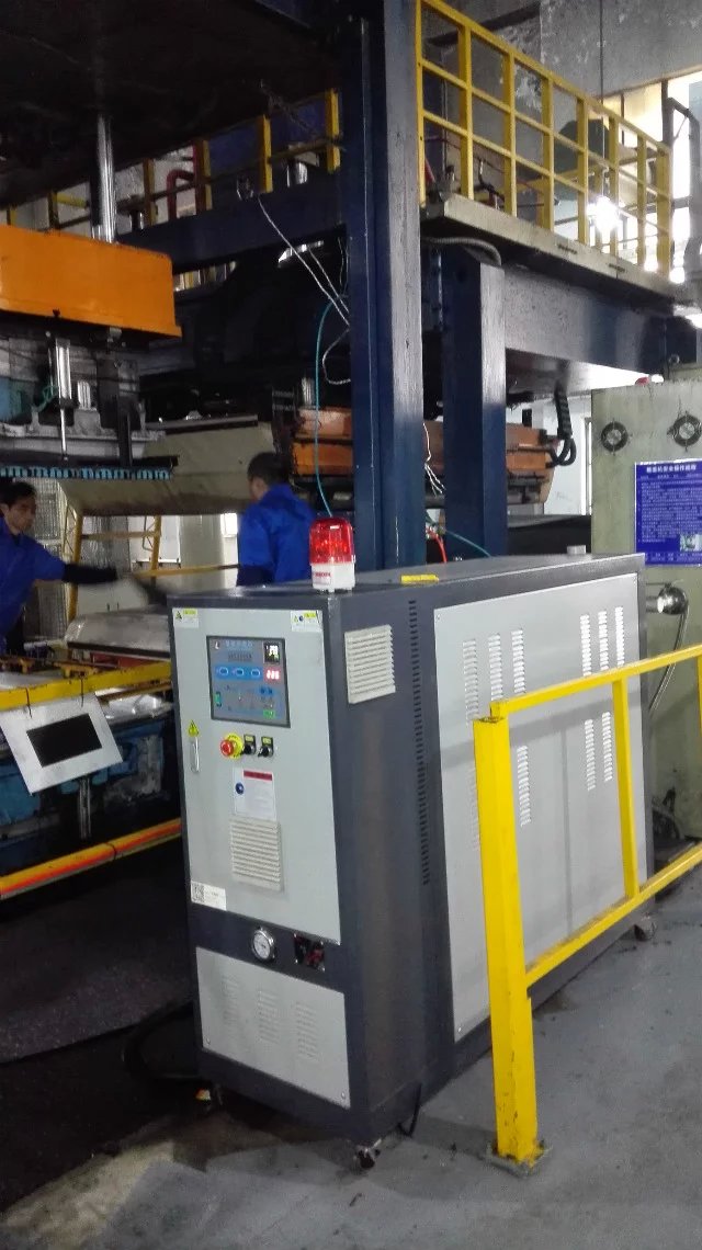 熱壓成型專用模溫機 ，玻璃鋼模具專用油溫機，油加熱器